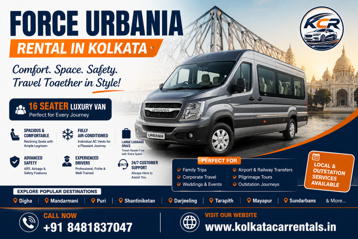 Force Urbania Rental In Kolkata