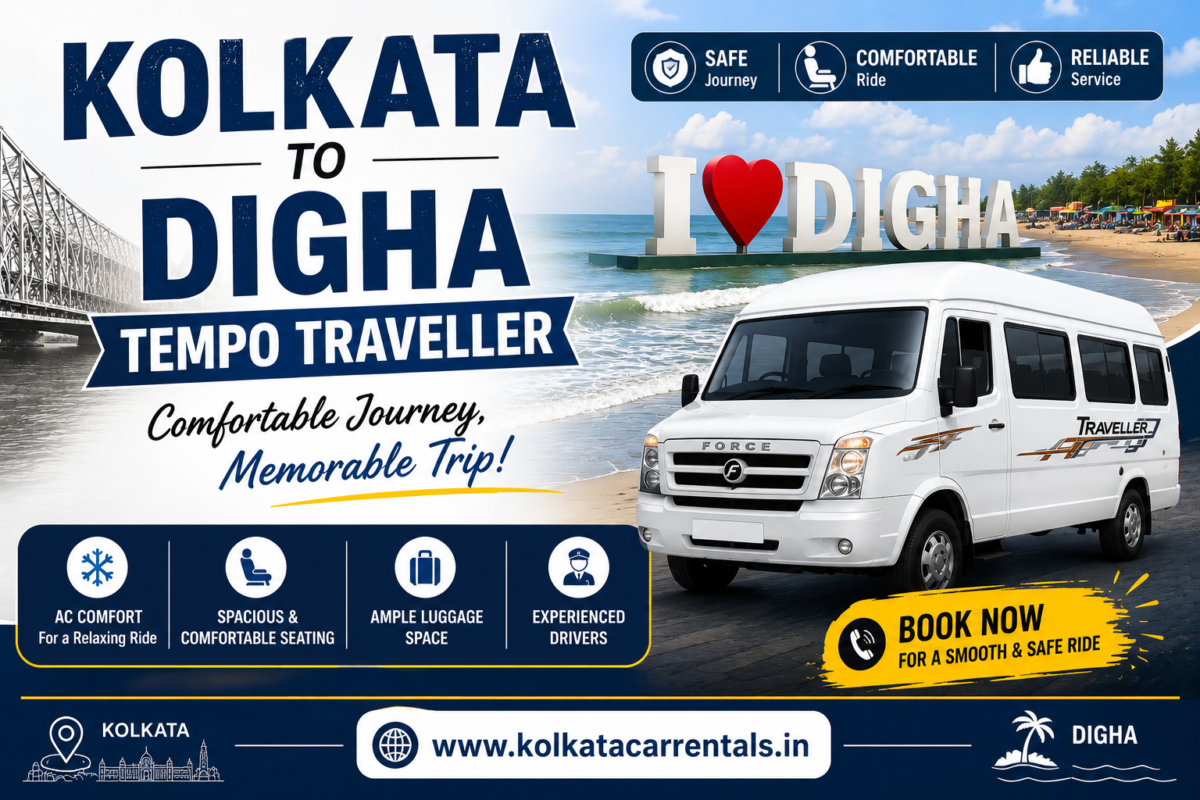 Kolkata To Digha Tempo Traveller Rate