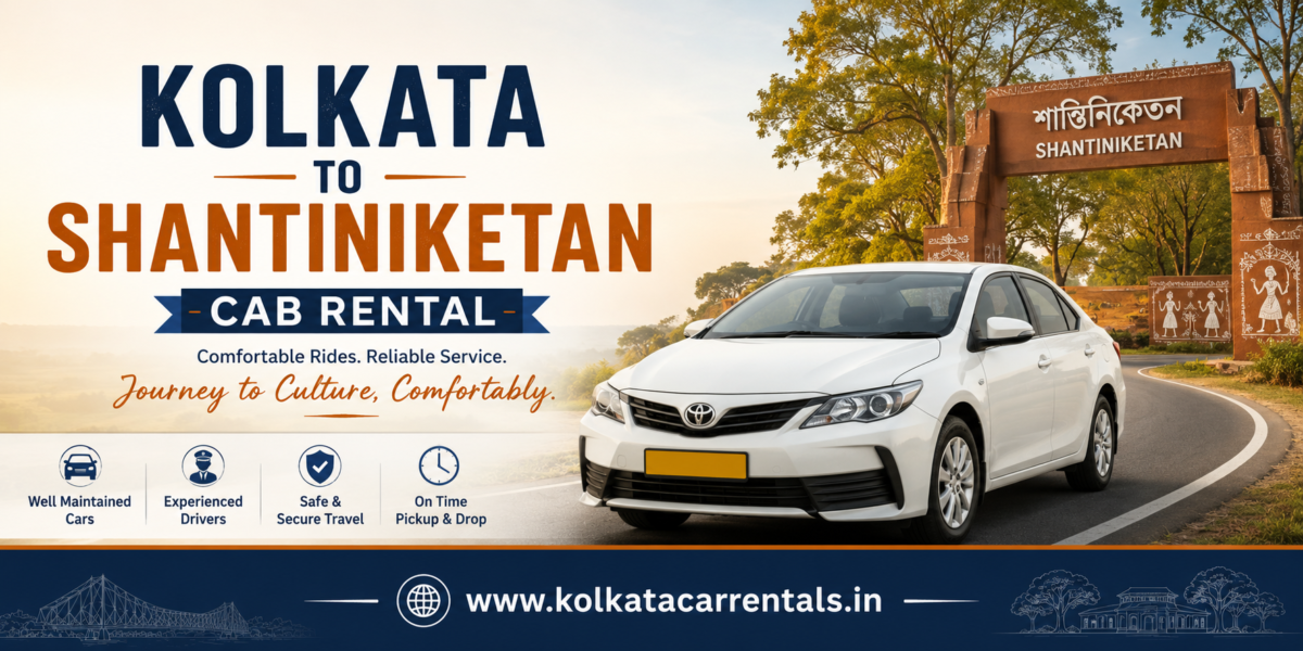 Kolkata To Shantiniketan Cab Rental