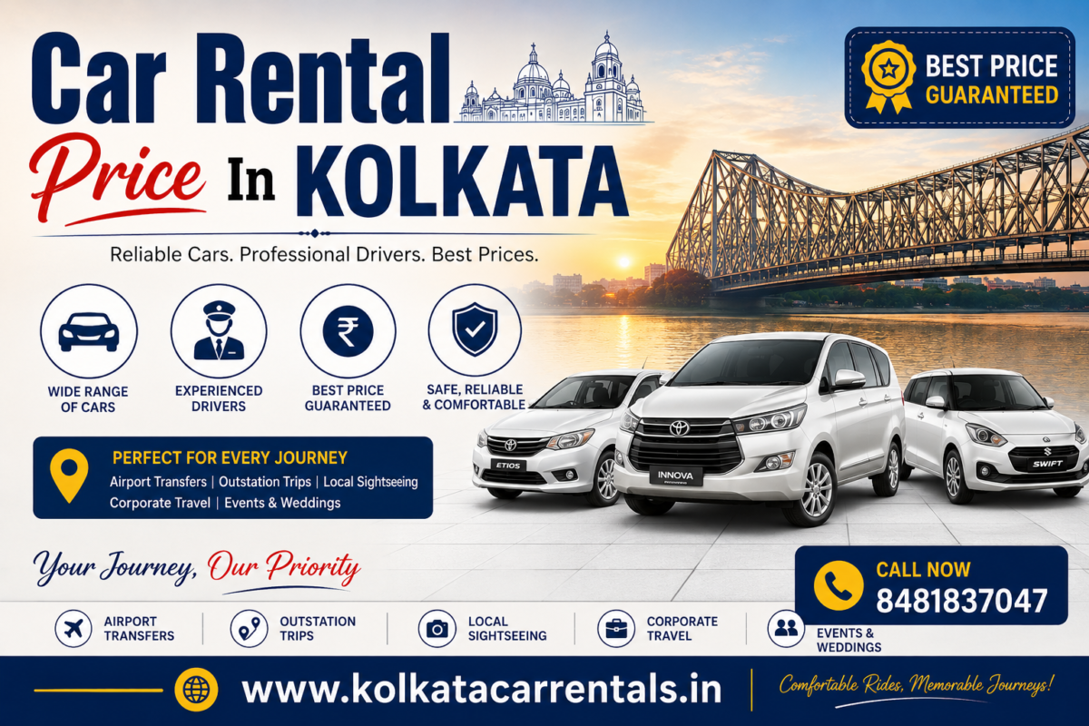 Car Rental Price In Kolkata