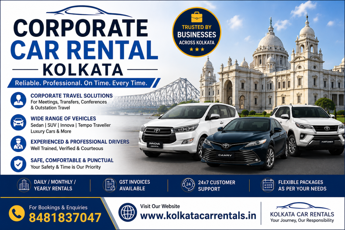 Corporate Car Rental Kolkata